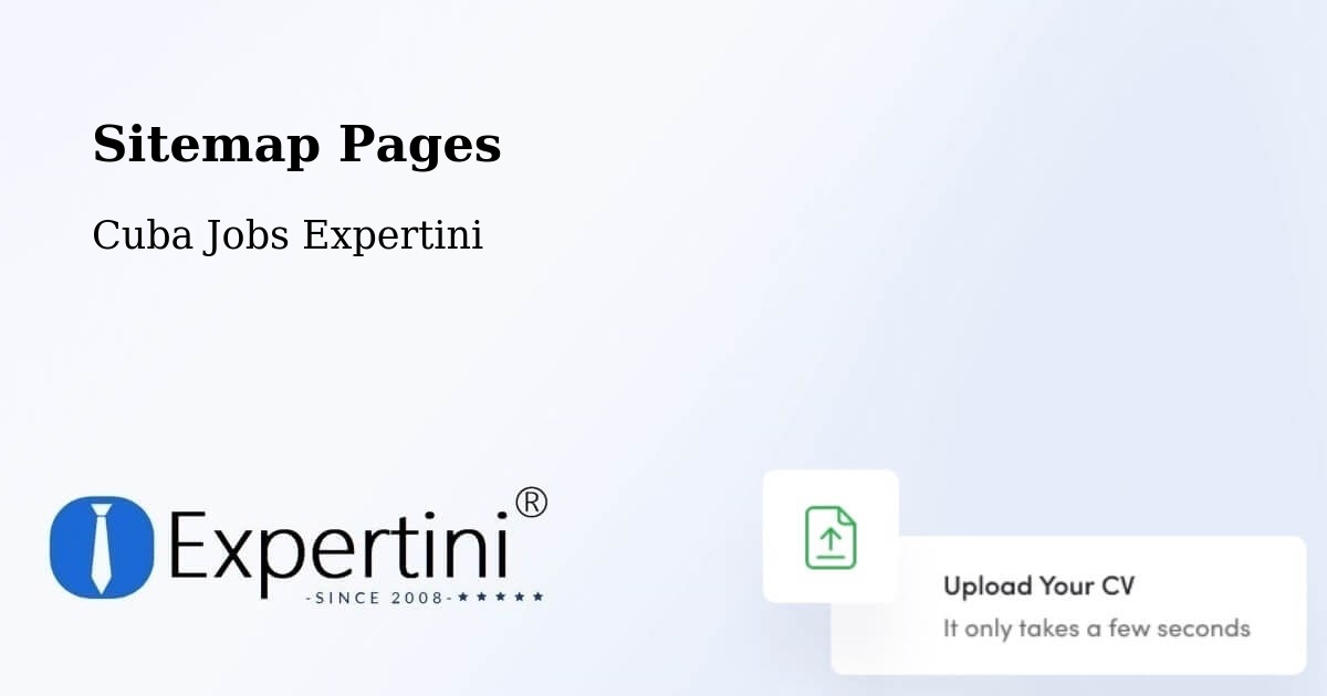 Sitemap Pages - Baracoa - Cuba Jobs Expertini